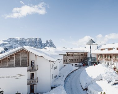 Hotel direttamente sull’Alpe di Siusi Hotel direttamente sull’Alpe di Siusi